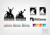 Early logo design concepts for Norman Public Schools Special Services
