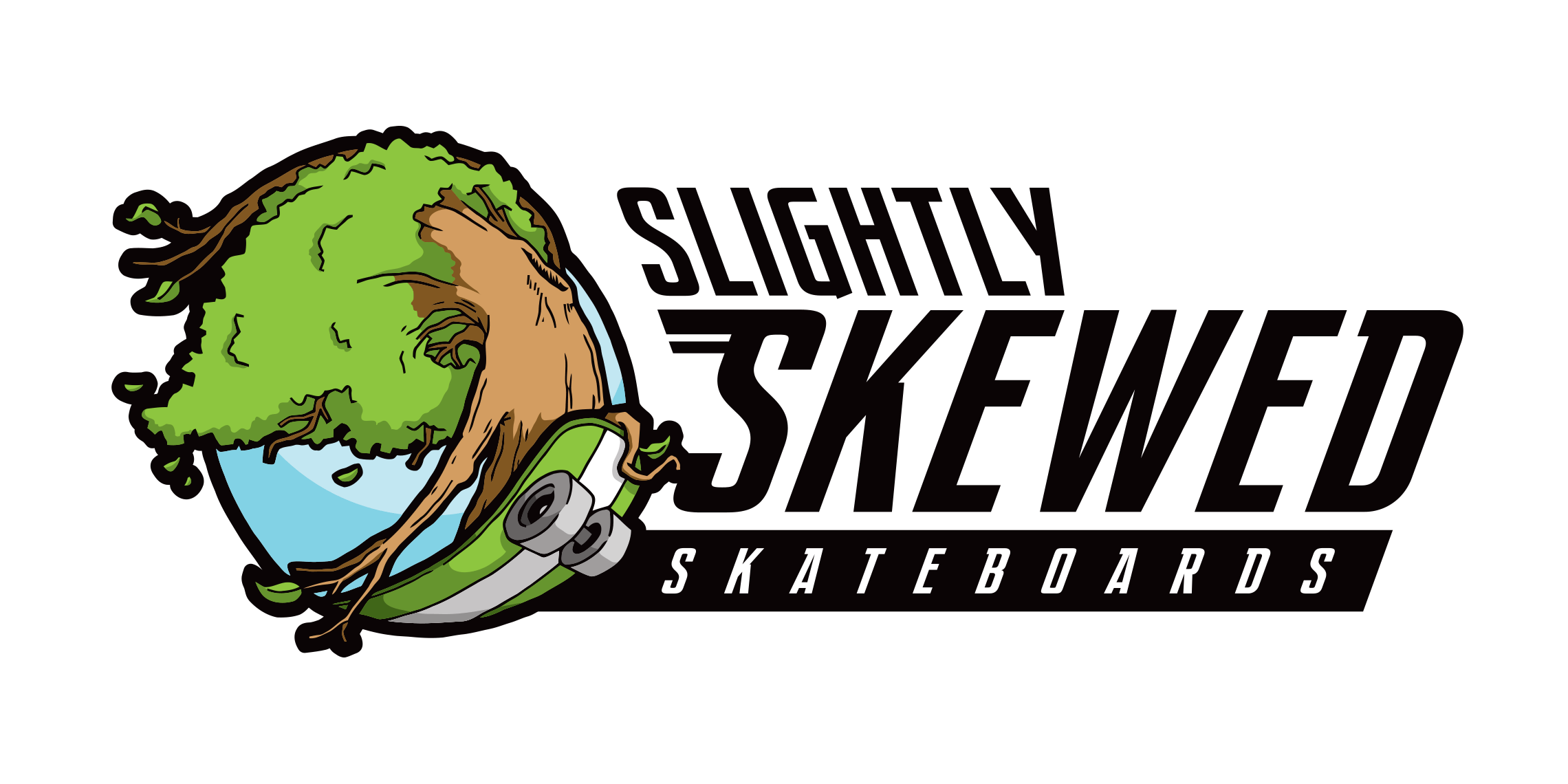 Slightly Skewed Skateboards