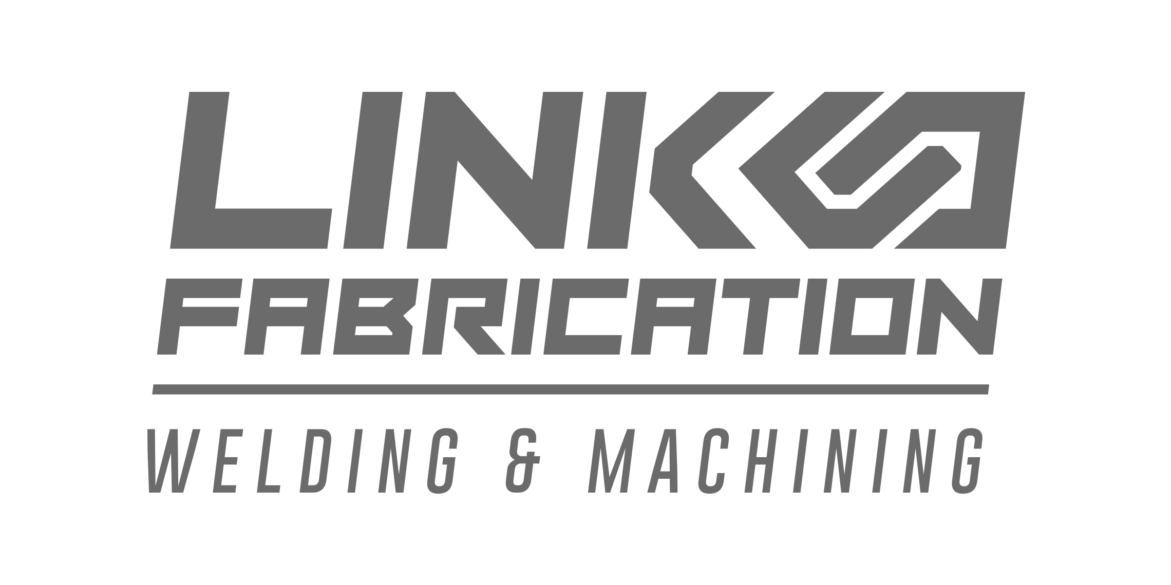 Link Fabrication Logo Design (1-color version)