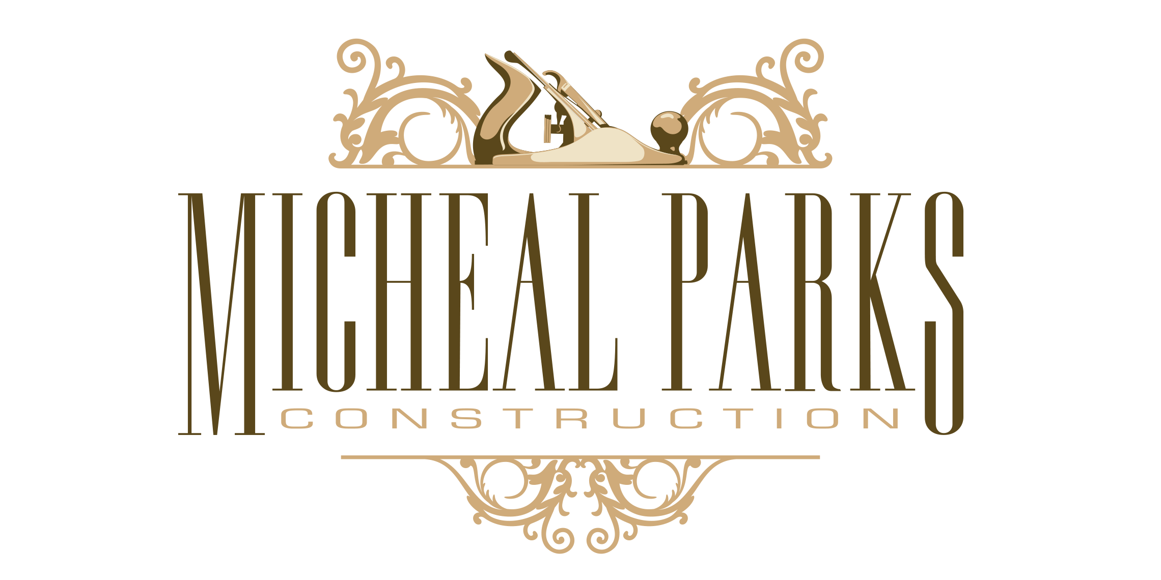 Micheal Parks Construction Logo Design