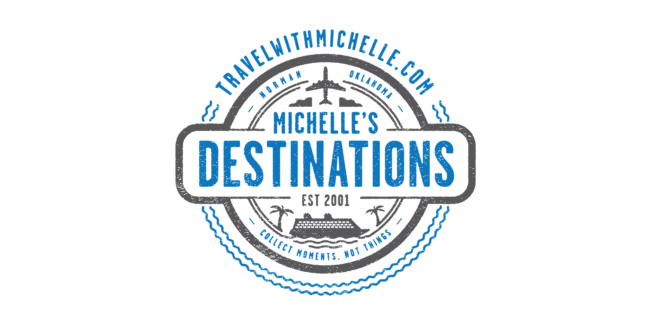 Michelle's Destinations Logo Design