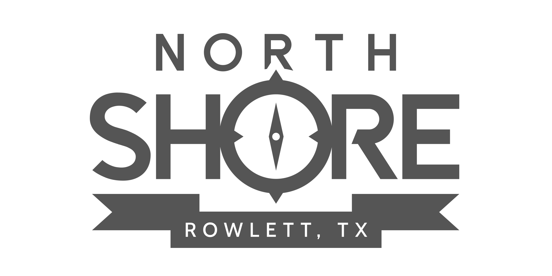 North Shore Logo Design (1-color version)