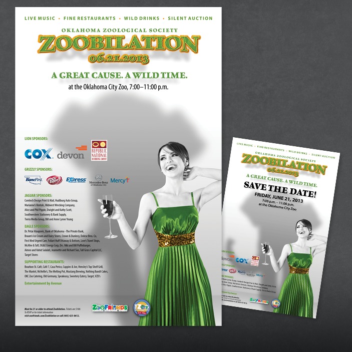 Zoobilation 13 Ad Campaign Portfolio Colored Bean Productions Llc Norman Ok